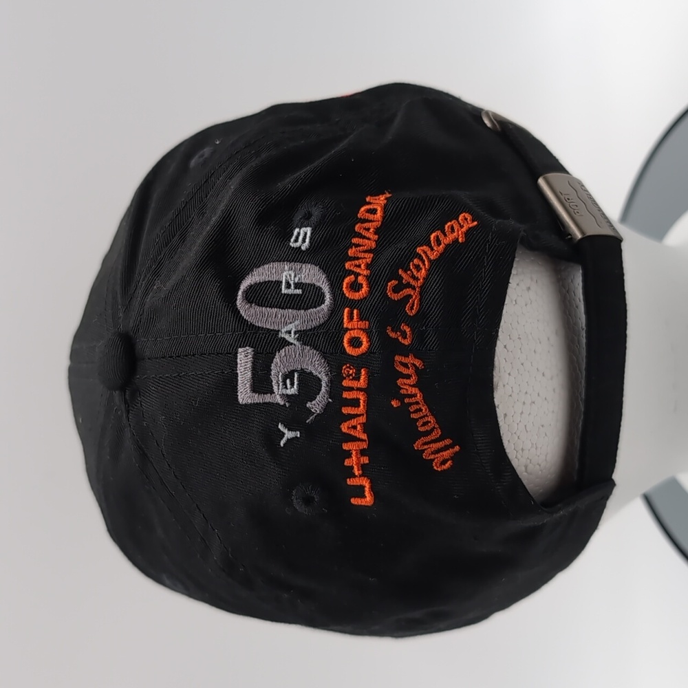 Port Authority| Black Uhaul Co. Of Canada Trucker's Cap Polyester Cotton Blend - Picture 3 of 9